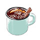 Hand Drawn Sketch Of Mug Of Mulled Wine - GraphicRiver Item for Sale