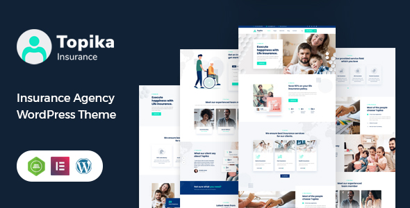 Topika - Insurance Company WordPress Theme