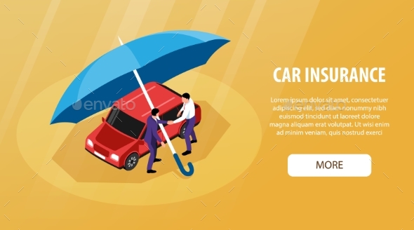 Car Insurance Horizontal Banner