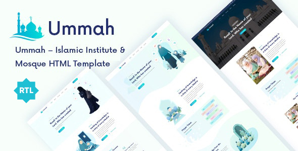 Ummah - Islamic Center HTML5 Template