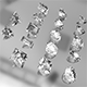 Diamonds cuts 17 - 3DOcean Item for Sale