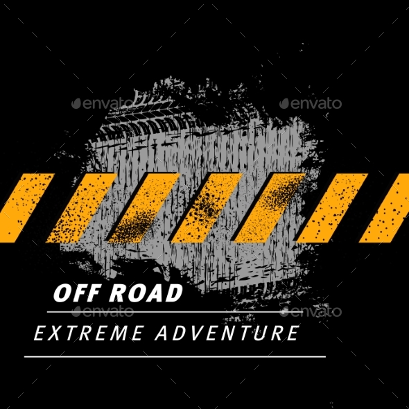 Off Road Extreme Adventure Offroad Tire Tracks