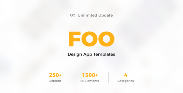 FOO - F&B Mobile App UI Kit