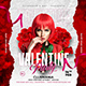 Valentine Party Flyer 14 - GraphicRiver Item for Sale