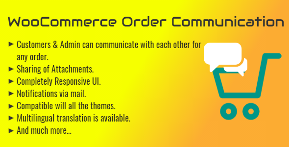 WooCommerce Order Communication | Customer and Admin Conversation