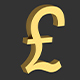 Pound Sign - 3DOcean Item for Sale