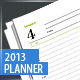 Planner-Diary-Organizer 2013 - GraphicRiver Item for Sale