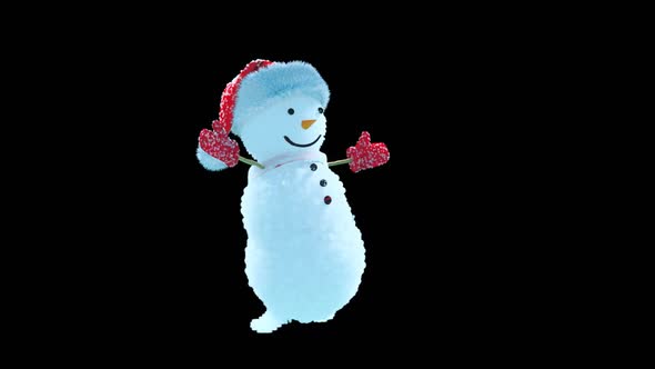Snowman Dancing HD alt