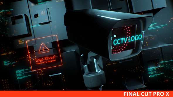 CCTV Security Logo for Final Cut Pro X alt