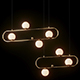 Modern Style 4 Light Linear - Big and Medium - 3DOcean Item for Sale