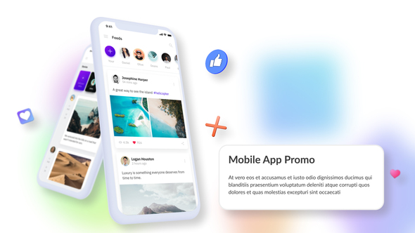 Modern Mobile App Promo