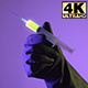 Syringe With A Glowing Liquid - VideoHive Item for Sale