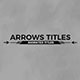 Arrows Titles V.1 - VideoHive Item for Sale