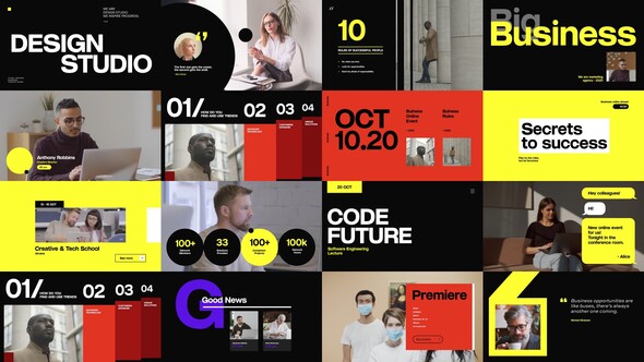 Corporate Promo Titles Pack alt