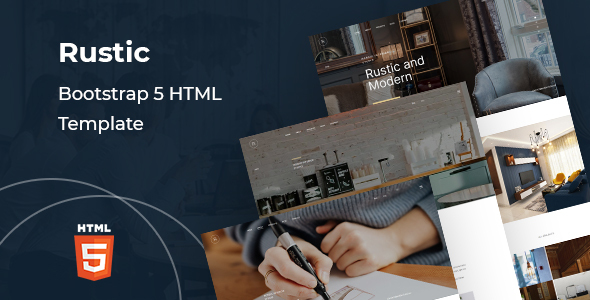 Rustic - Corporate Bootstrap 5 HTML Template