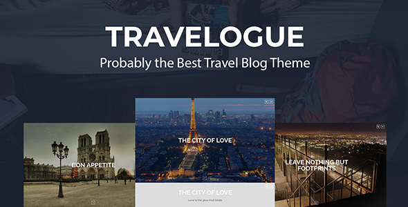 Travelogue - Travel Blog WordPress Theme
