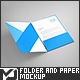 A4 Folder and Paper Mock-Up - GraphicRiver Item for Sale