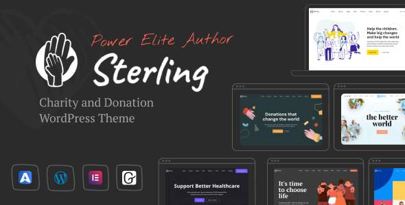 Sterling – Charity & Donation WordPress Theme