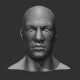 Male Head Realistic Base Mesh #2 3D Model - 3DOcean Item for Sale