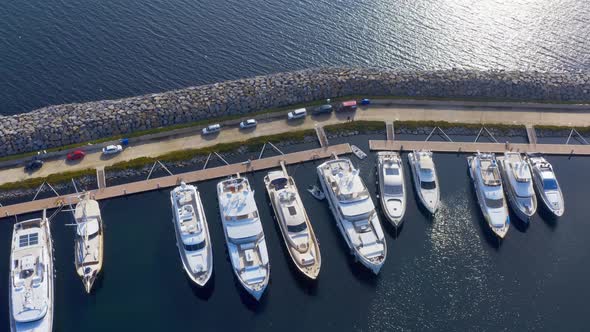 Istanbul Maltepe Bosphorus Aerial View Marina 2