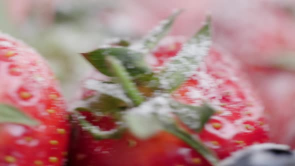 Strawberry Cake Sweet Food Rotates Home Kitchen