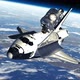 Space Shuttle And Module Of International Space Station - VideoHive Item for Sale