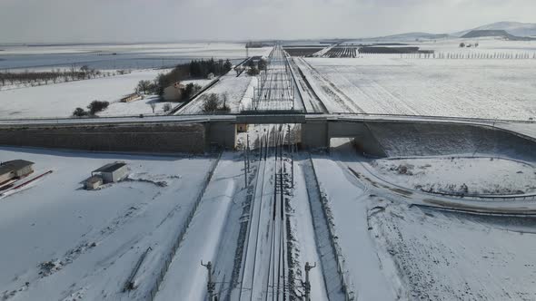 Railroad In Plain