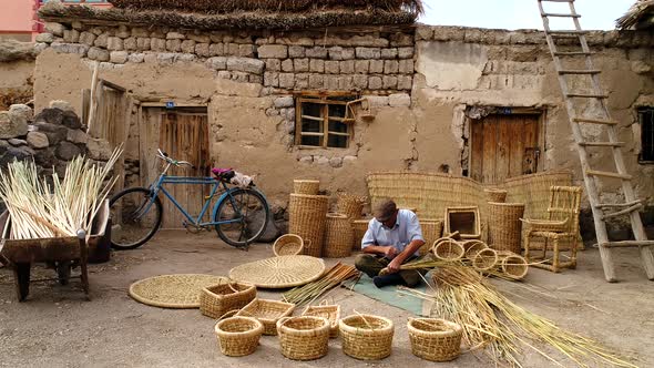 Wheat Straw Weaving