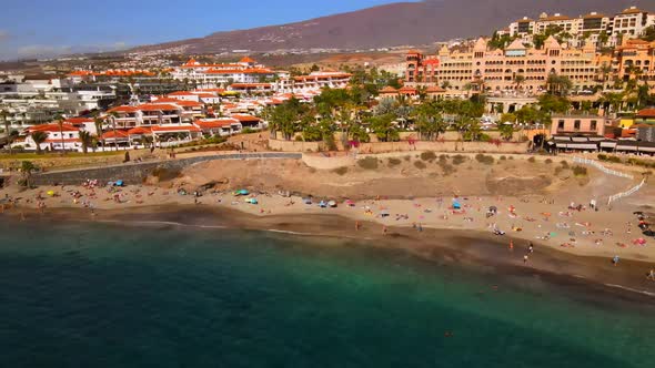 Playa del Duque in Tenerife, Spain