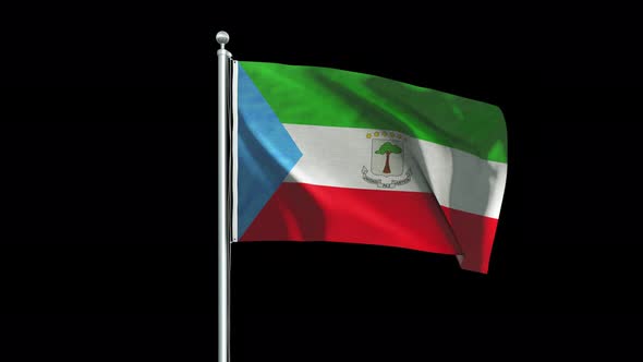 Equatorial Guinea Flag Big