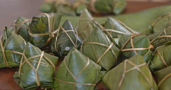 Traditional Rice dumpling for dragon boat festival 