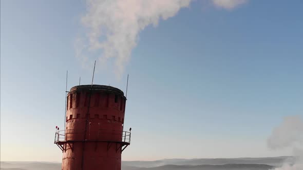 Epic Shot on High Smoke Chimneys