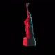 Statue of Liberty Rotating 360 Loop Blue Red Light - VideoHive Item for Sale