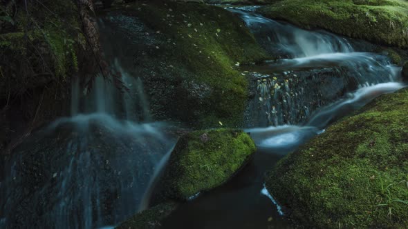 Water stream timelapse