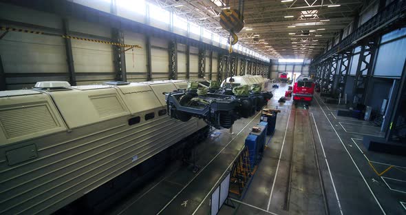 Production of Locomotives for Trains