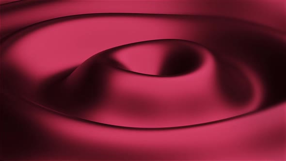 Ripple Liquid Metal Red Background