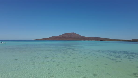 Shallow Turquoise Ocean Water