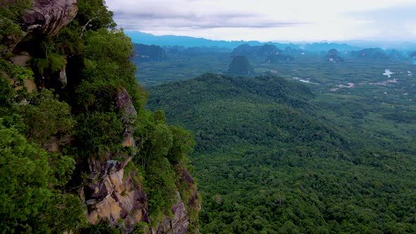 Dragon Crest Mountain Krabi Thailand Traveler Dragon Crest or Khuan Sai Khao Ngon Nak Nature Trail