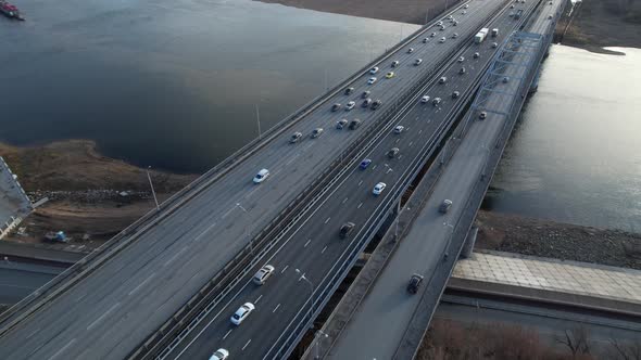 Traffic On The Bridge