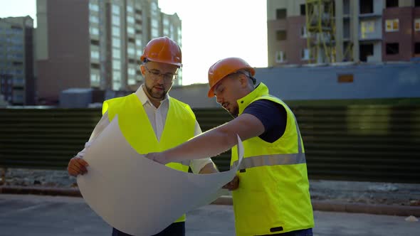 Worker Shows to Other How to Do Project Work