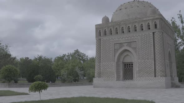 Historic Bukhara City of Uzbekistan. Samanid Mausoleum.