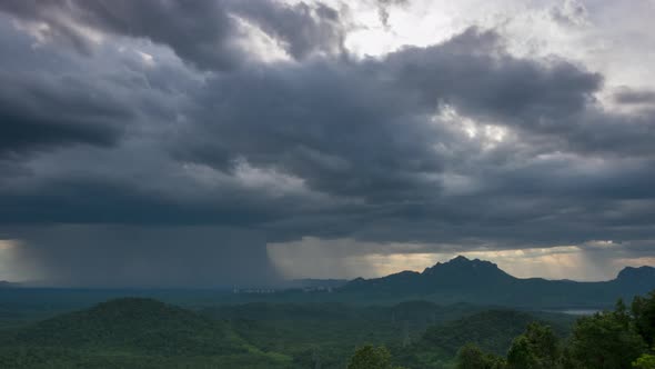 Nature environment Dark sky Big clouds.