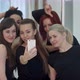 Group of Young Women Taking a Selfie During a Break on a Pole Fitness Class - VideoHive Item for Sale