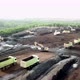 Port Service at Coal Mining Aerial View - VideoHive Item for Sale