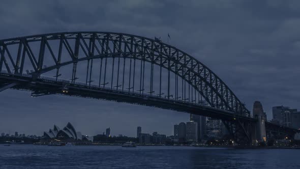 Sydney evening timelapse