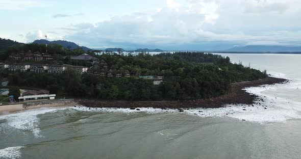 The Beaches at the most southern part of Borneo Island