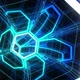 VJ Futuristic Hexagon Tunnel 02 - VideoHive Item for Sale