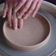 A Woman Making Handmade Ceramics in a Studio - VideoHive Item for Sale