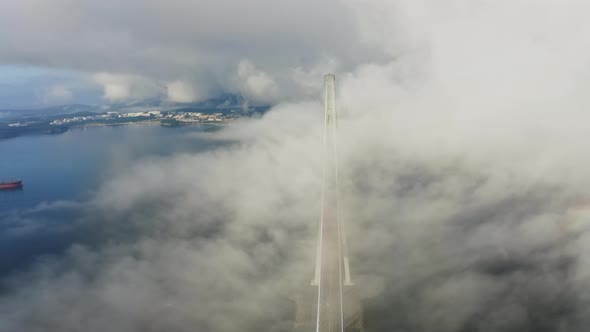 View From the Drone to the Russian Bridge