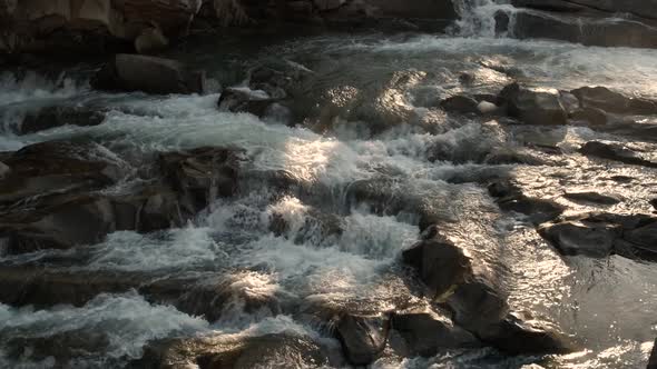 Beautiful Small Waterfall